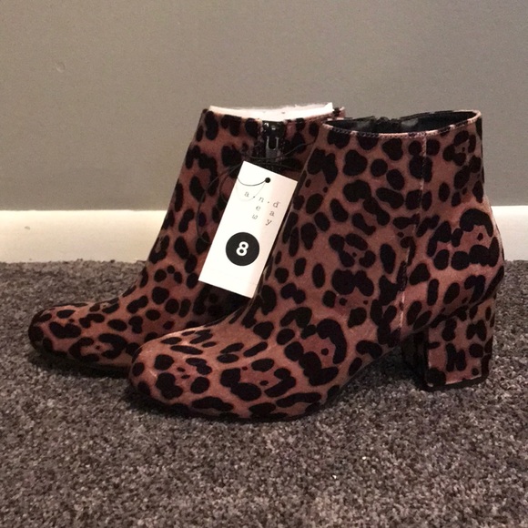 a new day leopard boots